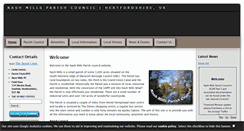 Desktop Screenshot of nashmillsparishcouncil.gov.uk